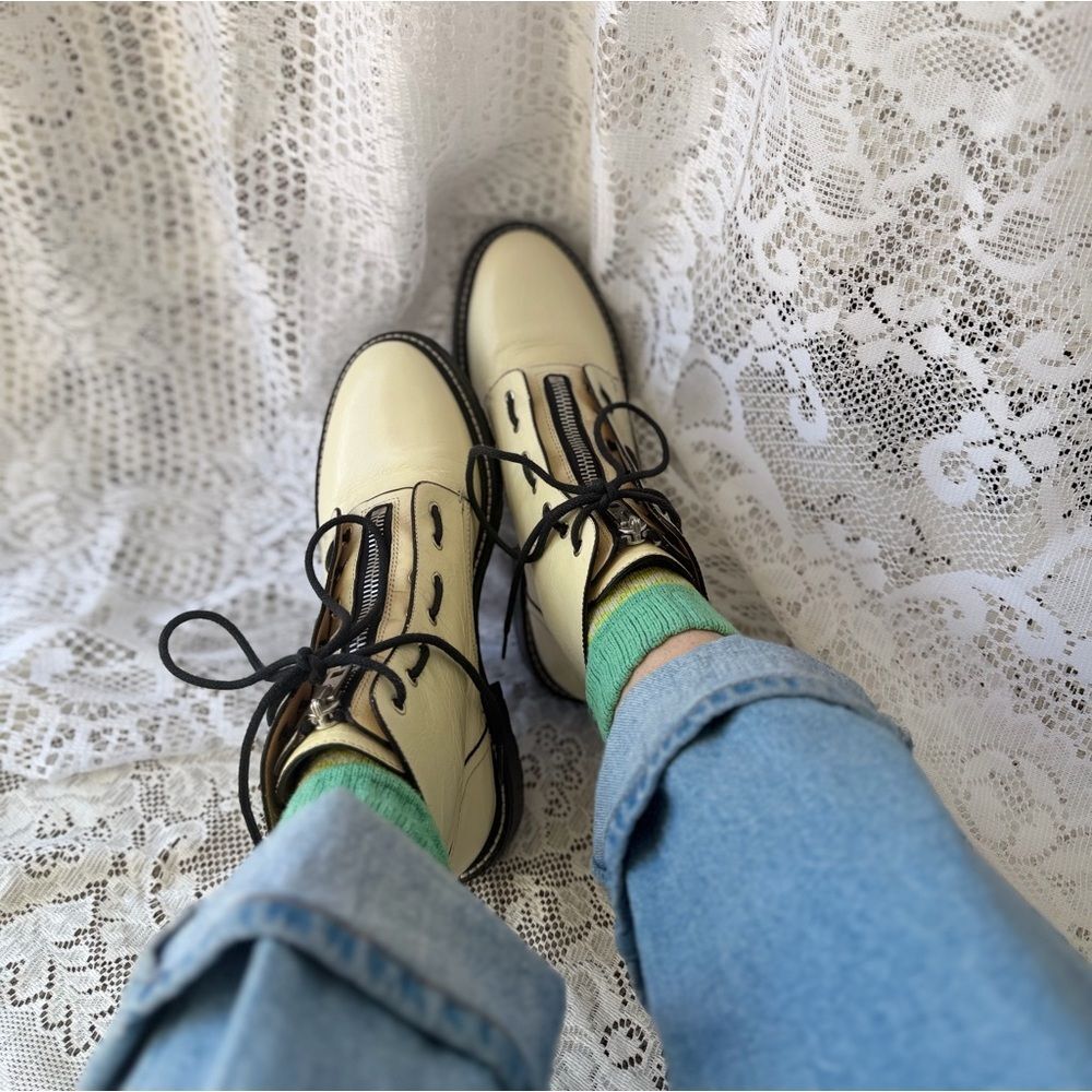 Rag-bone Women's Cream and White Boots - Picture 15 of 16